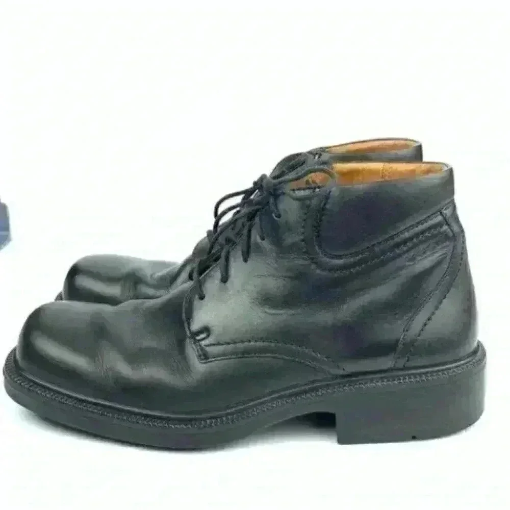 Ecco city chukka boots sz 43 9-9.5 Black leather